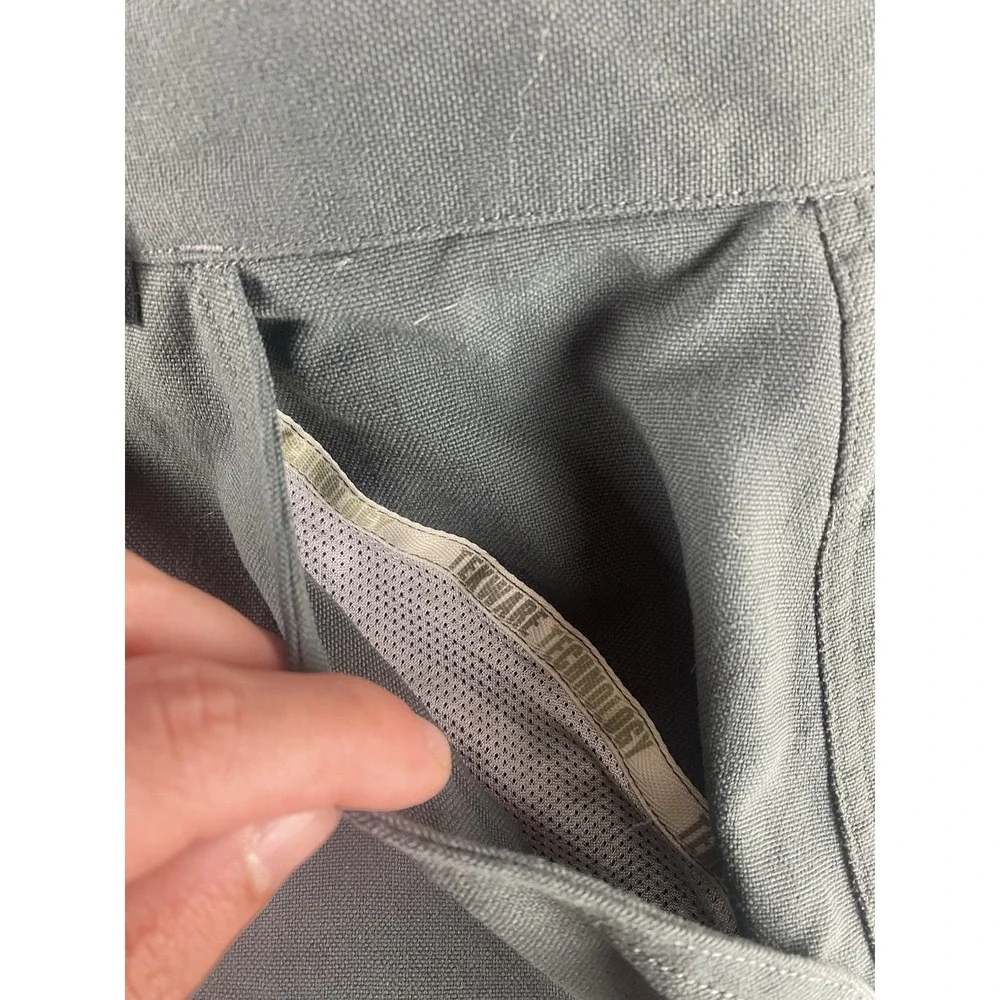 North Face Terra Peak Ware Technology Nylon Cargo Green Pants 38x30 Hammer Loop